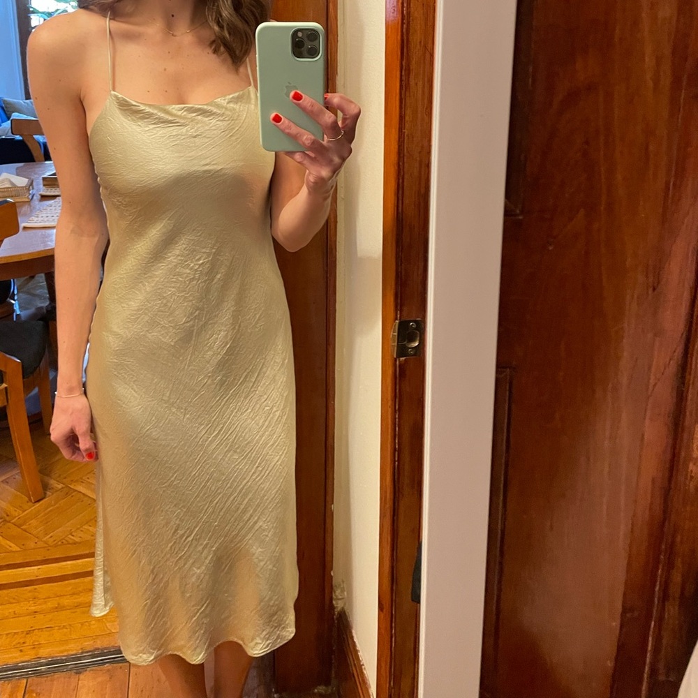 Third Form: The Crush Bias Cowl Slip Dress